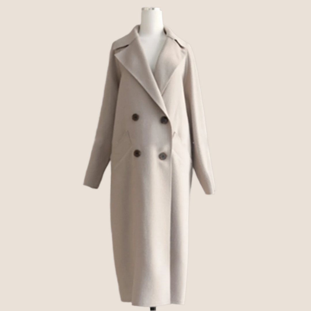 EB | Trenchcoat Klassischer Maßschnitt Ideal für Herbst/Winter