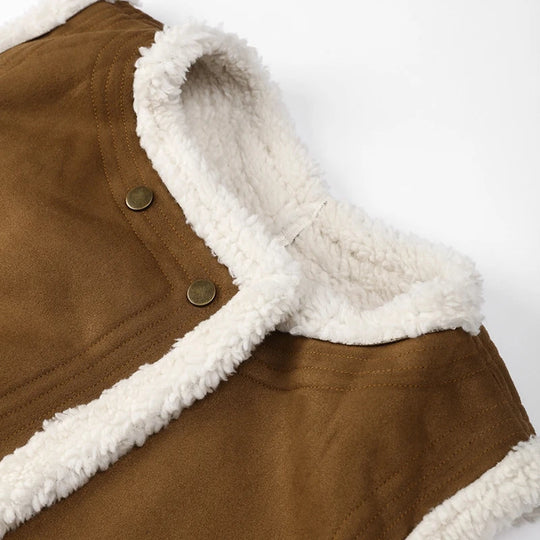 EB | Leder Winterweste Stilvoll & Zeitlos