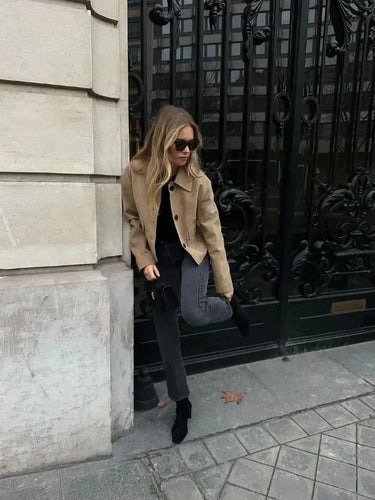 EB | Chic, Zeitlose und Elegante Jacke für Frauen