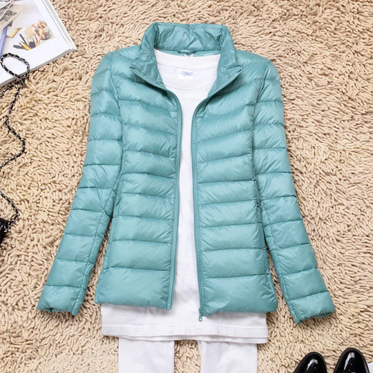 EB | Ultraleichte Damen Daunenjacke mit Kapuze