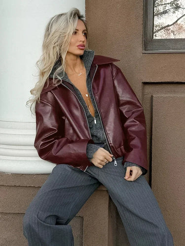 EB | Klassische Öko-Lederjacke
