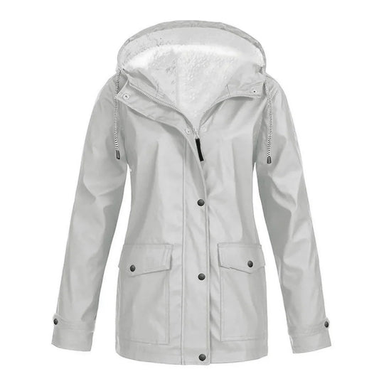 EB | Wasserdichte Fleece-Hoodie-Jacke