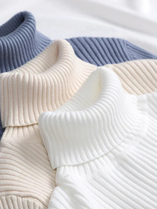 EB | Strickpullover Gerippte Struktur Figurunabhängiger Schnitt