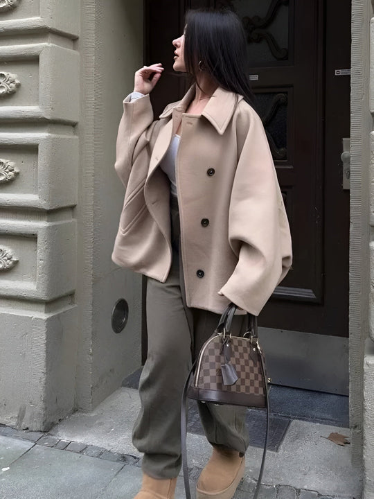EB | Wollmischung Vintage Damenjacke