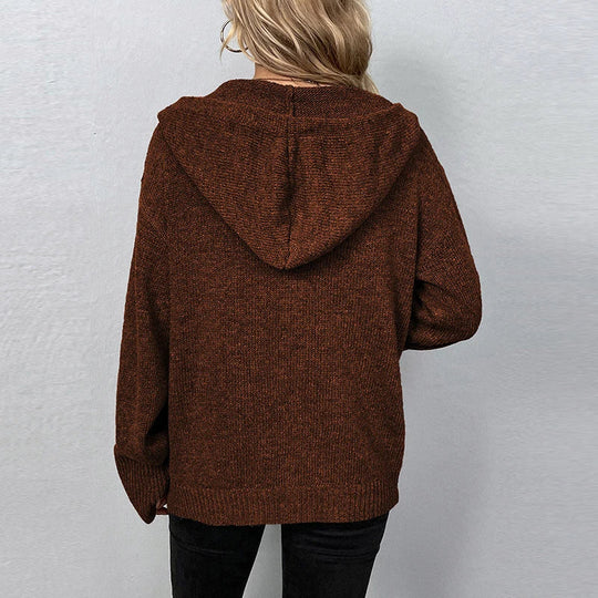EB | Strickjacke mit Kapuze