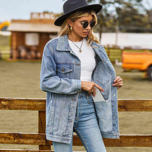 EB | Die Vintage Jeansjacke Unter Ihrem Mantel