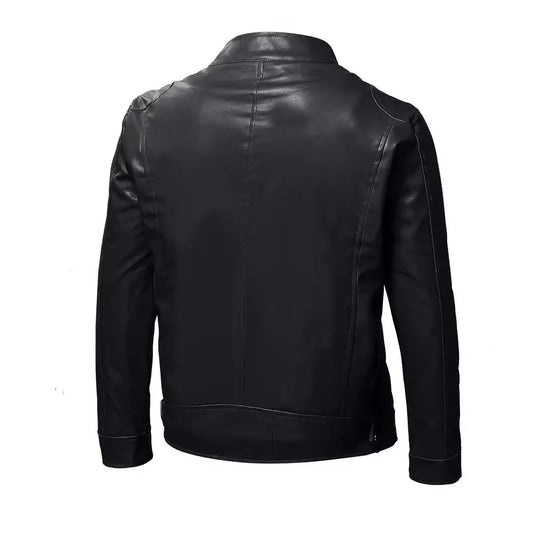 EB | Zeitlose Lederjacke mit Biker-Flair