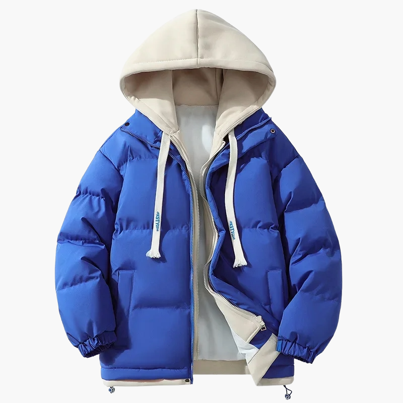 EB | Winter Daunenjacke mit Kapuze - Modischer Streetwear-Puffer für Alltag & Outdoor