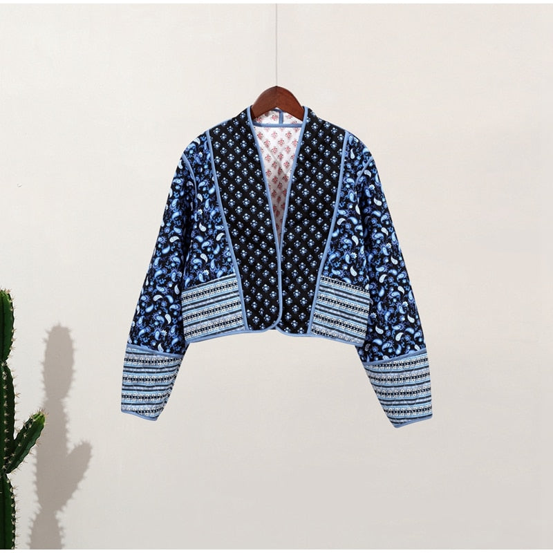 EB | Elegante Gestepptes Damenjackett
