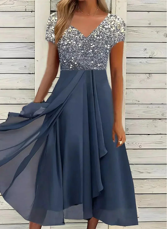EB Chiffon-Partykleid