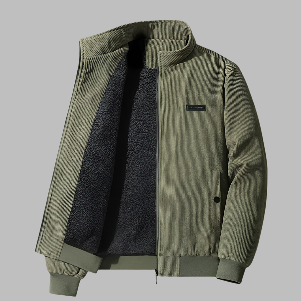 EB | Herren Corduroy Winterjacke