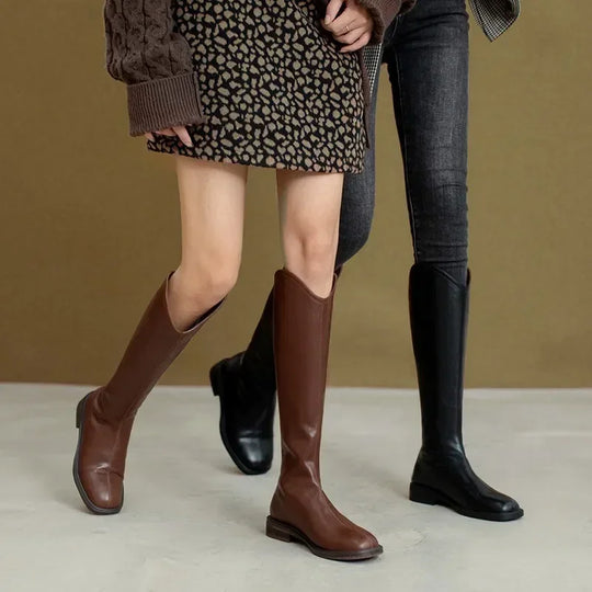 EB | Knöchelhohe Stiefel Aus Kunstleder