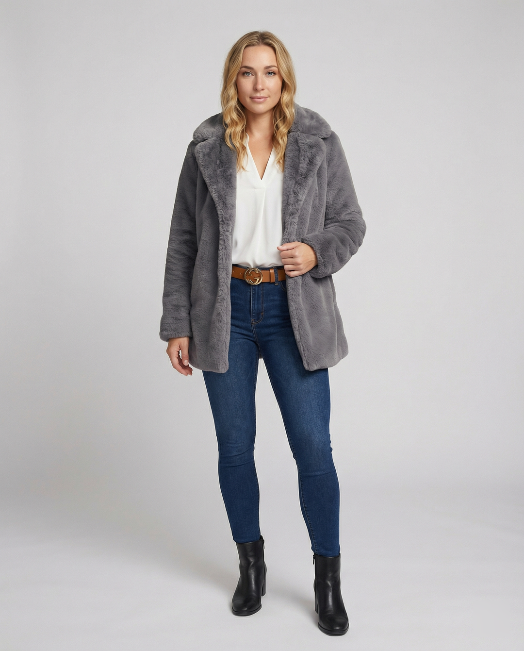 EB | D'Hiver mit Weichem Stoff und Mittellanger Passform für Frauen Ideal für Kaltes Wetter