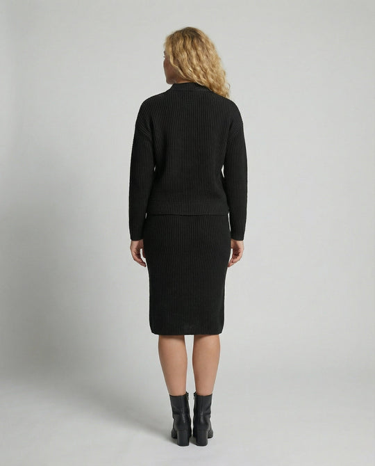 Elegantes Strickset Pullover Rock | EB