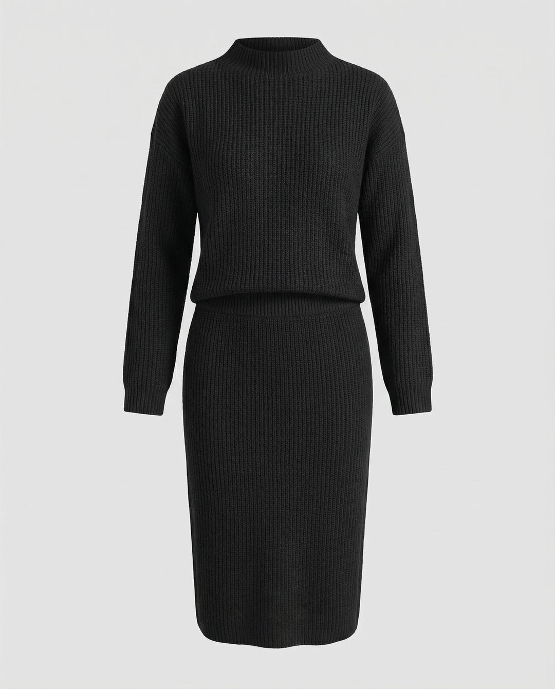 Elegantes Strickset Pullover Rock | EB