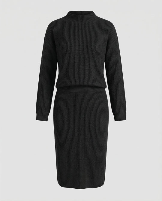 Elegantes Strickset Pullover Rock | EB