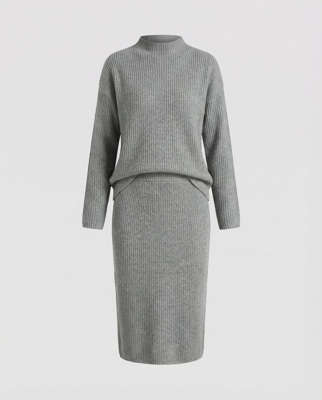Elegantes Strickset Pullover Rock | EB