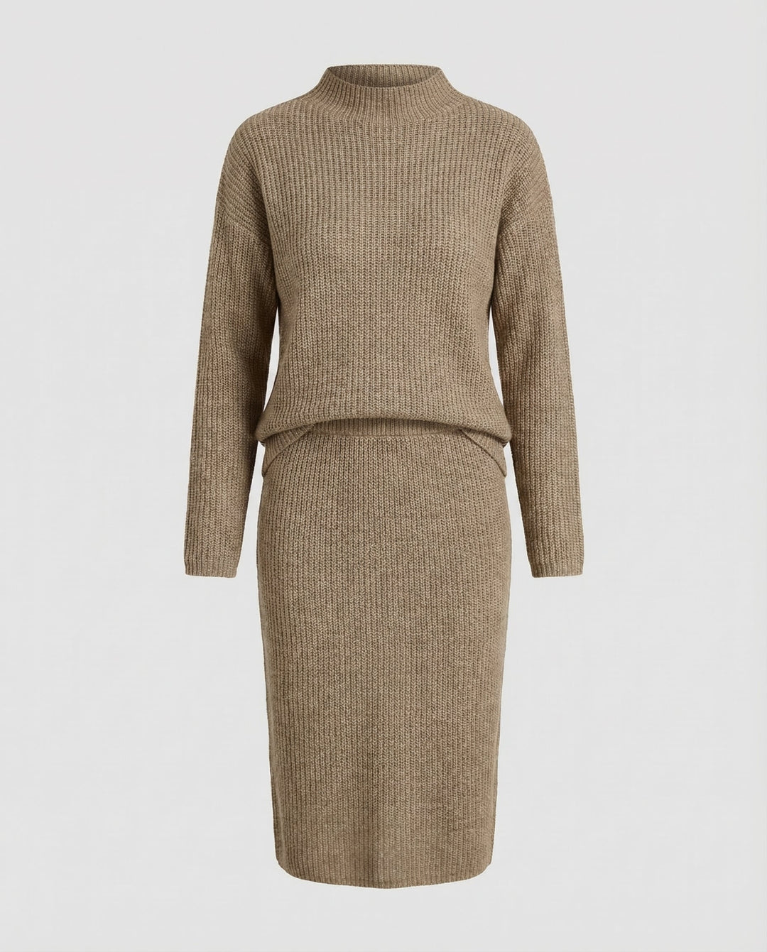 Elegantes Strickset Pullover Rock | EB