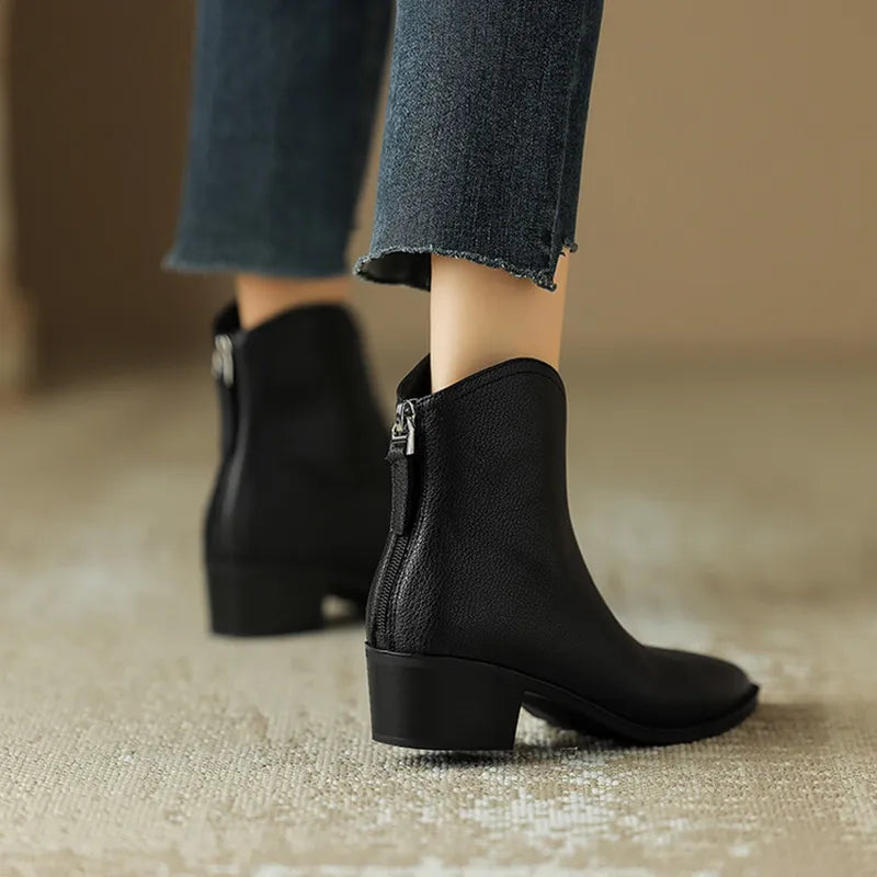 EB | Stiefeletten mit Blockabsatz für Damen
