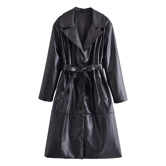 EB | Imitationslederjacke für Damen