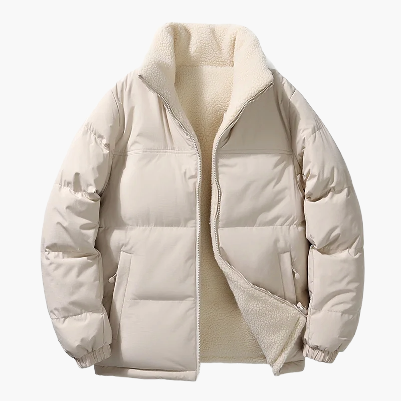 EB | Winter-Steppjacke mit Fleece-Innenfutter - Urbane Freizeitjacke, Lockere Passform, Warm, Ideal für Alltag & Outdoor