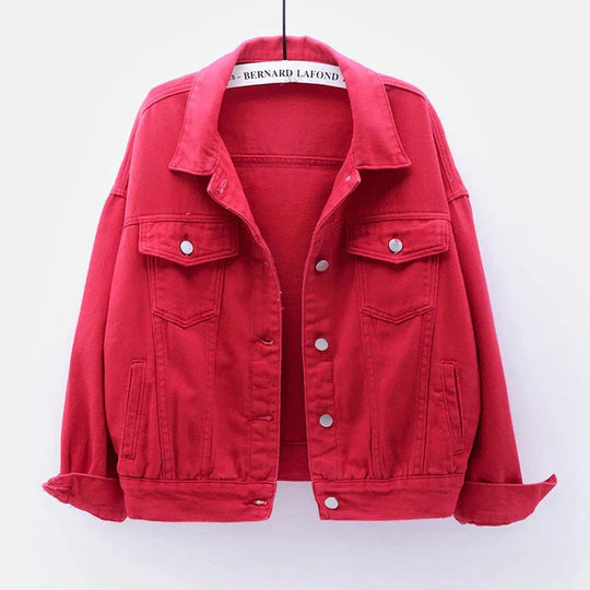 EB | Klassische Damen-Denimjacke Viele Farben
