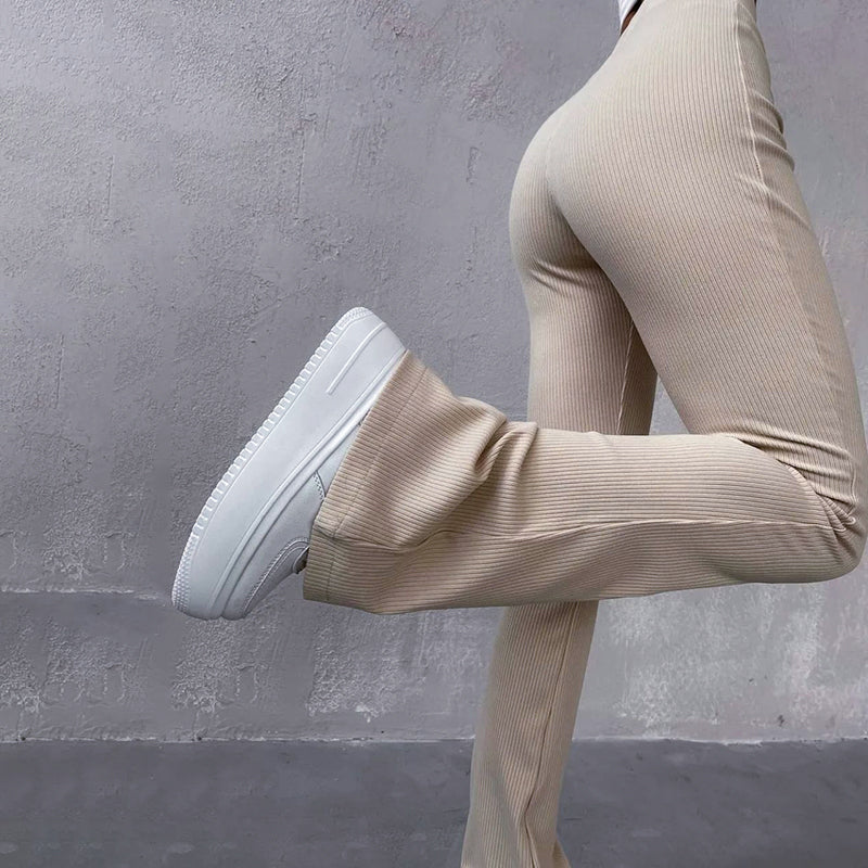 EB | Weiche Damenhose mit Elegant Taillierter Silhouette