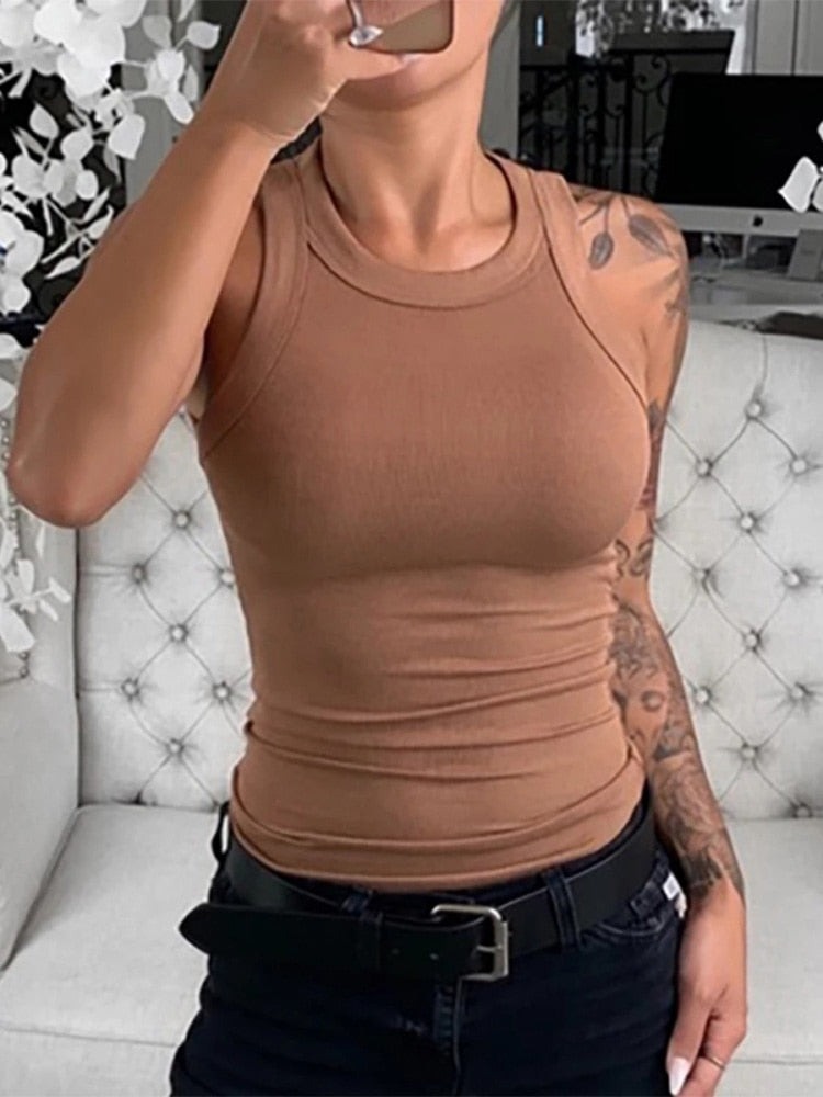 EB | Klassisches Körpergefühl Damen Ripp-Tanktop