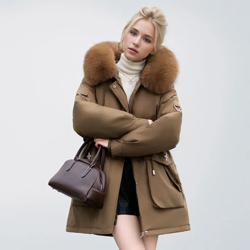EB | Die Stilvolle Kunstfelljacke