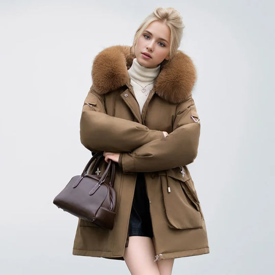 EB | Die Stilvolle Kunstfelljacke