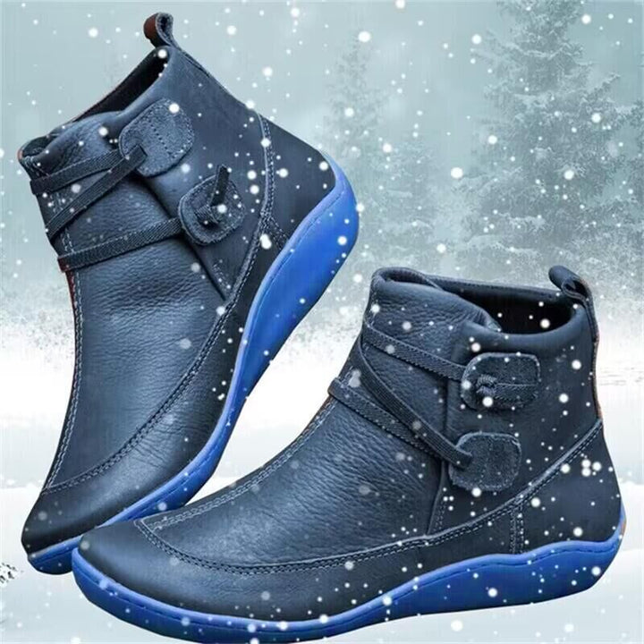 EB | und Warme Damenstiefel Aus Leder