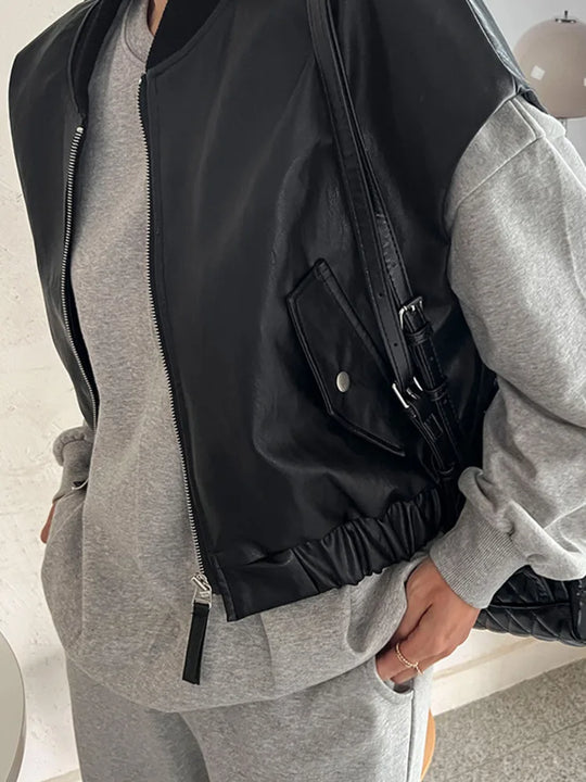 EB | Lederjacke Eng & Trendy