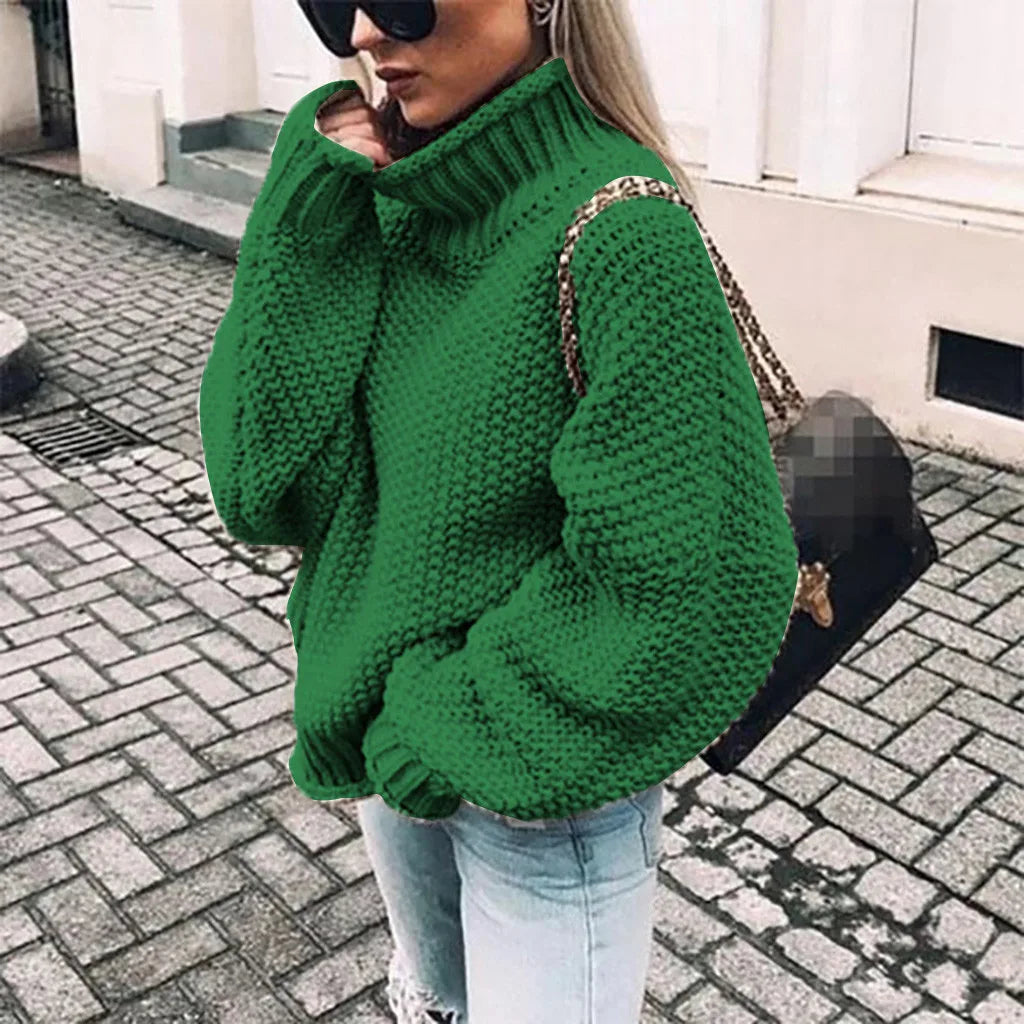 EB | Rollkragen Warmer Strickpullover