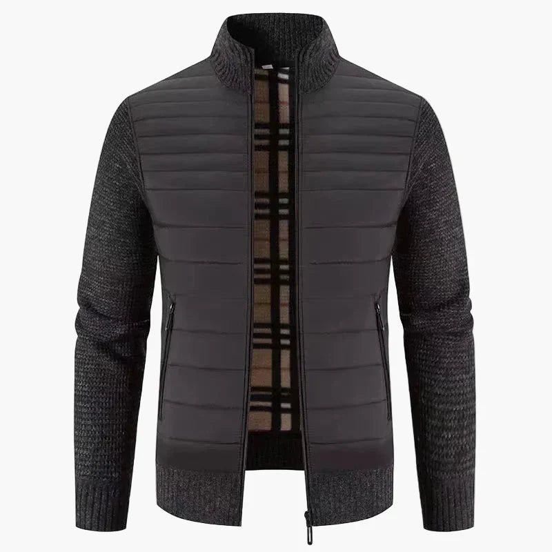 EB | Strickjacke Im Koreanischen Stil - Modische Slim Fit Übergangsjacke für Freizeit & Alltag