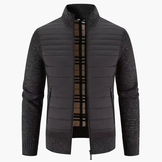 EB | Strickjacke Im Koreanischen Stil - Modische Slim Fit Übergangsjacke für Freizeit & Alltag