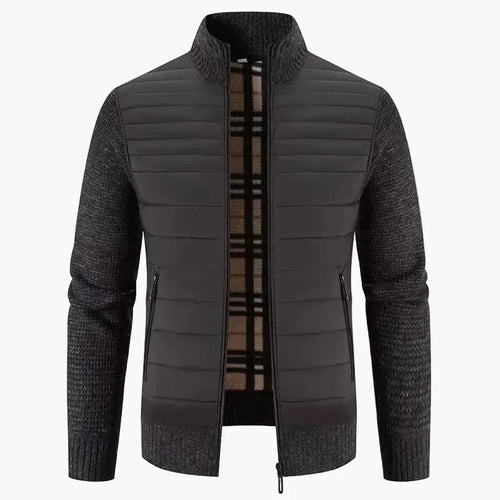 EB | Strickjacke Im Koreanischen Stil - Modische Slim Fit Übergangsjacke für Freizeit & Alltag