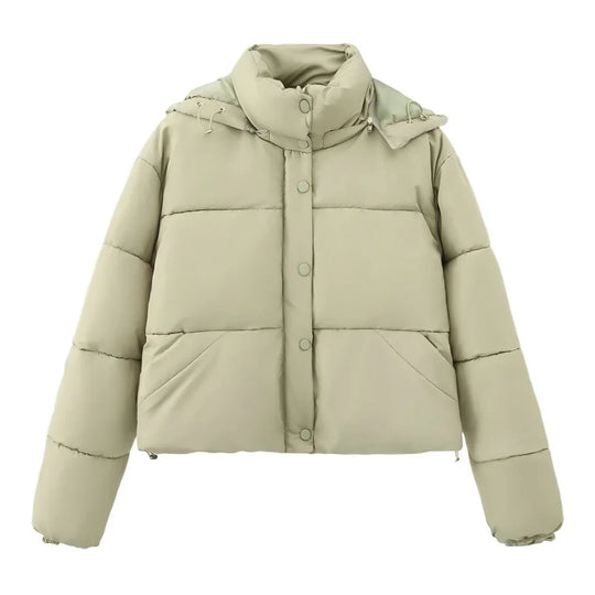 EB | Lässige Kurze Kapuzenjacke