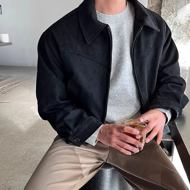 EB - Stilvolle Vintage Casualherbstjacke für Herren