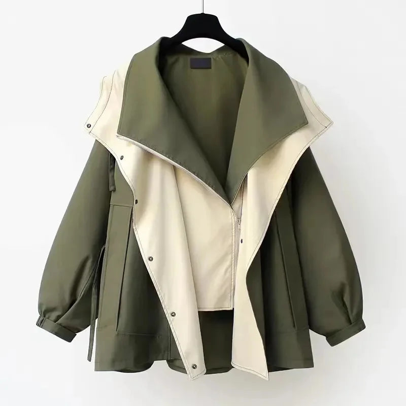 EB | Oversized Revers-Wind-Trenchcoat