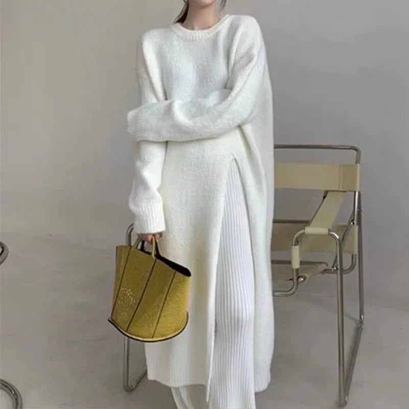 EB | Lässiges und Modisches Winter Strickkleid