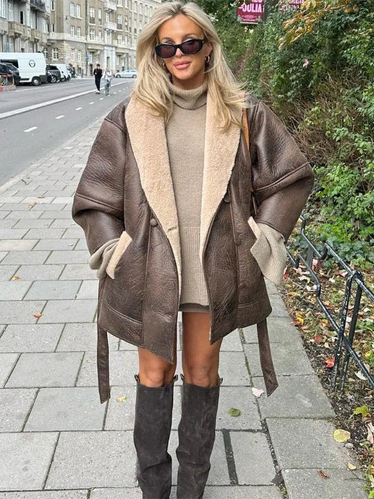 EB | Kragen jacke Für Frauen