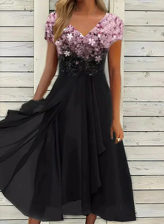 EB Chiffon-Partykleid