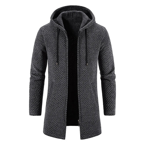 EB | Herren Wolljacke mit Kapuze