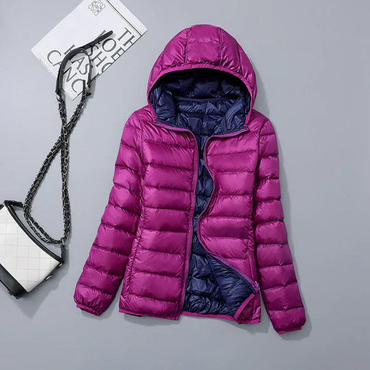 EB | Kapuzen Daunenjacke Spezielle Winter