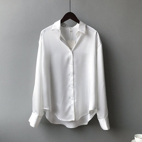 EB | Damenbekleidung Seidenhemd Vintage Bluse