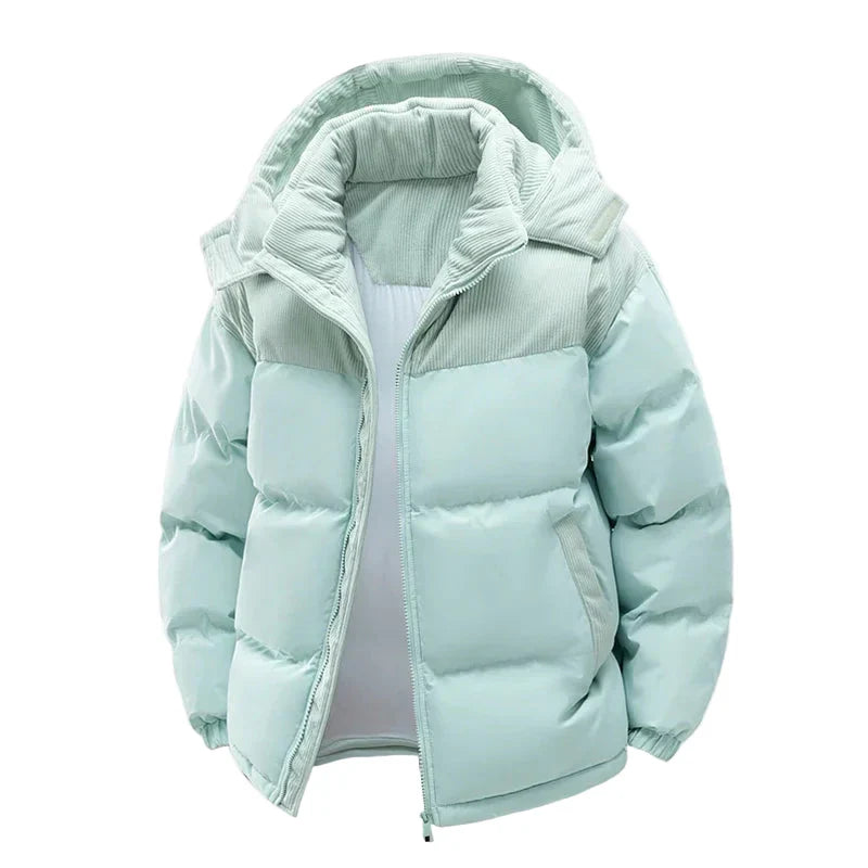 EB | Winter Steppjacke mit Kapuze - Modische Outdoorjacke für Kalte Tage