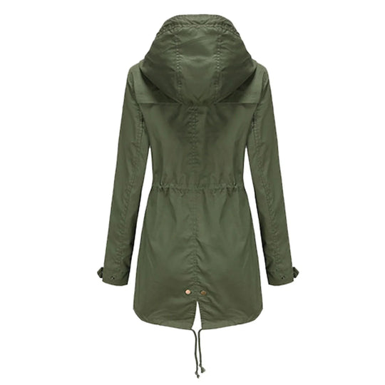 EB | Lange & Wasserfeste Regenjacke