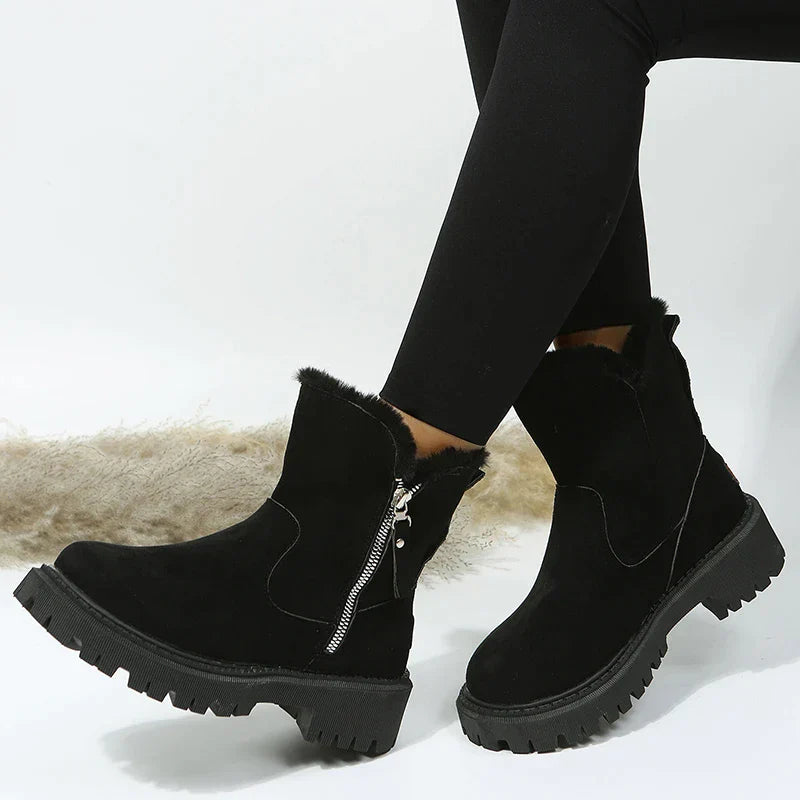 Maggie Wildleder Winterstiefel | Warm & Vielseitig EB