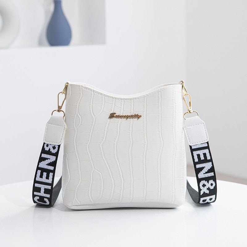 EB | Jaunty Umhängetasche Damen Mini Crossbody Eimer Handtasche