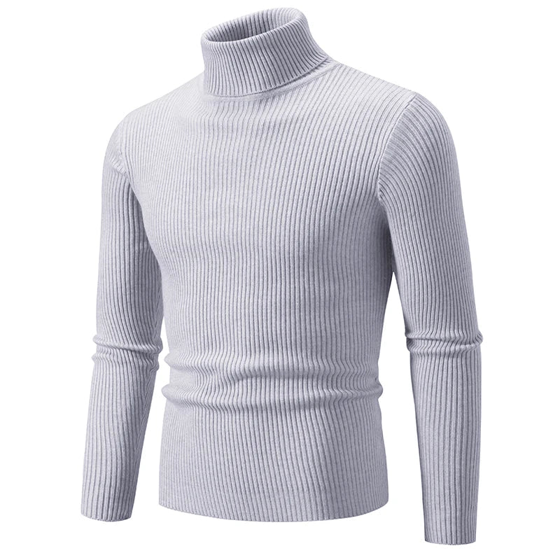 EB | Rollkragenpullover Baumwolle Stilvoll, Warm